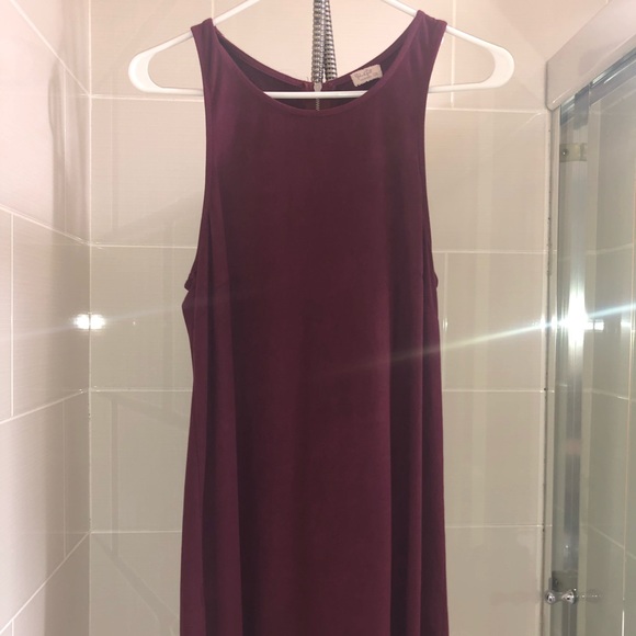 flowy tank top dress